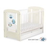 Letto Bebè con Cassetto 120x60cm Standard Gufi