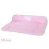 Materassino Soffice Rosa a Strisce Cuori