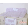 Materassino Soffice Verde Pois Bianchi Cuori