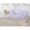Materassino Soffice Verde Pois Bianchi Cuori