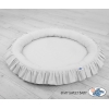 Nido con Balze per Baldacchino da Appendere al Soffitto Grigio