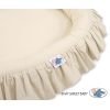 Nido con Balze per Tenda da Appendere al Soffitto Beige