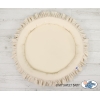 Nido con Balze per Tenda da Appendere al Soffitto Beige