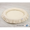 Nido con Balze per Tenda da Appendere al Soffitto Beige