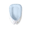 Nido Imbottito Antisoffoco Grigio Blu Stelle