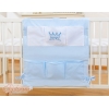 Organizer con 6 Tasche per Culla Blu Little Prince/Princess