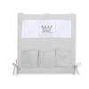 Organizer con 6 Tasche per Culla Grigio Little Prince/Princess