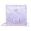 Organizer con 6 Tasche per Culla Lilla Little Prince/Princess