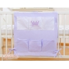 Organizer con 6 Tasche per Culla Lilla Little Prince/Princess