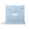 Organizer con 6 Tasche per Lettino Blu Fiori Fiori Cuori