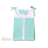 Organizer Pannolini per Lettino Menta Cuori
