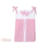 Organizer Pannolini per Lettino Rosa Cuori