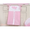 Organizer Pannolini per Lettino Rosa Cuori