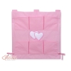 Organizer per Cameretta Dei Bambini Rosa Cuori