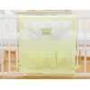 Organizer Portaoggetti in Cotone da Appendere al Lettino Verde Little Prince/Princess