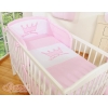 Paracolpi Imbottito per Lettino Rosa Little Prince/Princess