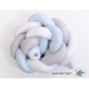 Paracolpi Intrecciato 180cm Blu Bianca Grigio