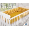Peluche paracolpi treccia per lettino neonato o culla