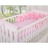 Paracolpi Intrecciato 180cm Rosa per Ragazze