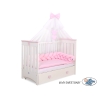 Paracolpi Intrecciato 180cm Rosa Rosa