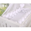Paracolpi lettino bianco
