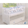 Paracolpi Intrecciato Extra Spesso 3.6 Metri Bianca Grigio Blu