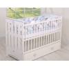 Paracolpi Intrecciato Extra Spesso 3.6 Metri Bianca Grigio Blu