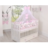 Paracolpi Intrecciato Extra Spesso 3.6 Metri Rosa Bianca Grigio