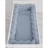 Paracolpi per Lettino 4 Lati Treccia 360cm