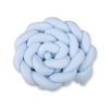 Paracolpi Lettino 4 Lati Treccia Blu Ragazzo