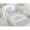Paracolpi per Lettino Bimbo Grigio Little Prince/Princess