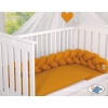 Paracolpi Treccia Para Letto O Culla Bimba Giallo Miele