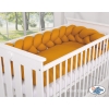 Paracolpi Treccia Para Letto O Culla Bimba Giallo Miele