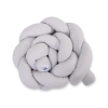 Paracolpi Treccia Para Letto O Culla Bimba Grigio