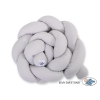 Paracolpi Treccia Para Letto O Culla Bimba Grigio