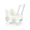 Passeggino per Bambole Legno Bianca Grigio