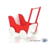Passeggino per le Bambole Bianca Rosso