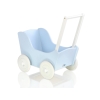 Passeggino per le Bambole Biancheria Bianca Blu
