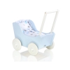 Passeggino per le Bambole Biancheria Bianca Blu