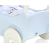 Passeggino per le Bambole Biancheria Bianca Blu