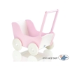 Passeggino per le Bambole Rosa Bianca
