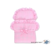 Passeggino per le Bambole Vimini Rosa