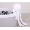 Peluche Polpo Coccolone con Sonaglio Bianca