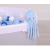 Peluche Polpo Coccolone con Sonaglio Blu