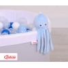 Peluche Polpo Coccolone con Sonaglio Blu