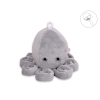 Peluche Polpo Coccolone con Sonaglio Grigio