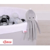 Peluche Polpo Coccolone con Sonaglio Grigio