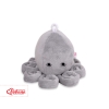 Peluche Polpo Coccolone con Sonaglio Grigio