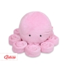 Peluche Polpo Coccolone con Sonaglio Rosa