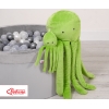 Peluche Polpo Coccolone con Sonaglio Verde